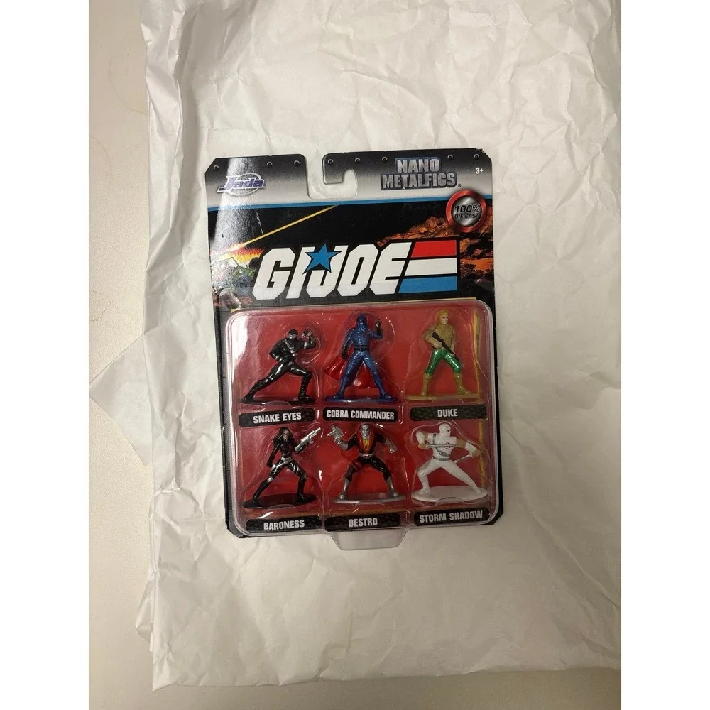 GI Joe, Nano Metal Figures. 6 Pieces